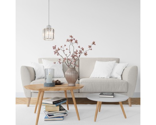 Подвесной светильник Escada 10192/1S E27*60W Chrome