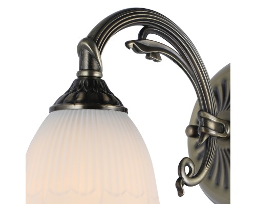 Настенный светильник Escada 1114/1A E27*60W Bronze