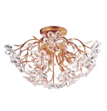 Потолочный светильник Escada Fleur 465/8PL G9*40W D550 Gold