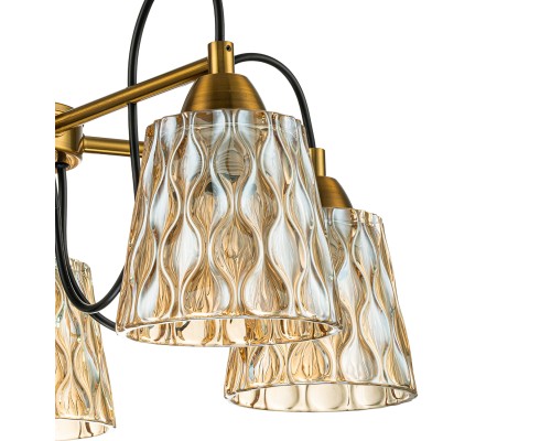 Подвесной светильник Escada 1125/5PL E27*40W Brass