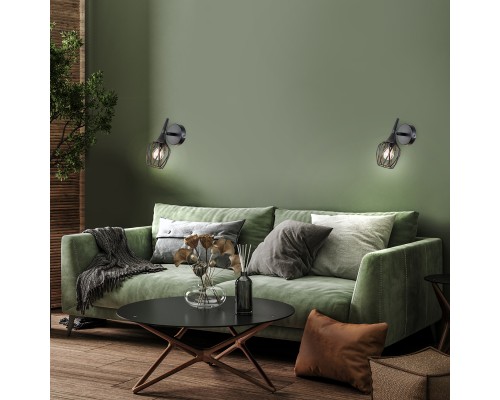 Настенный светильник Escada 1120/1A E14*40W Black