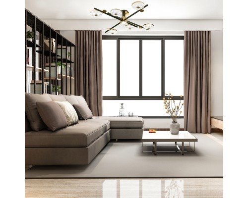 Потолочный светильник Escada 10219/6 LED*78W Black/Gold