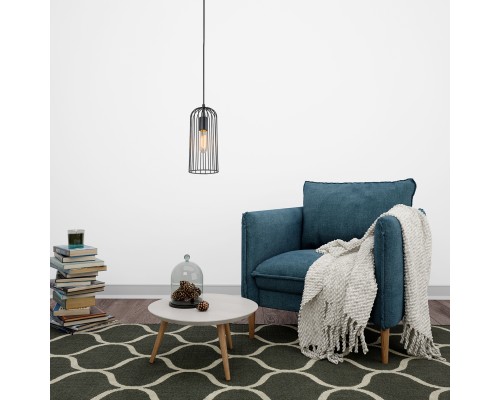 Подвесной светильник Escada 10198/1S E27*60W Black