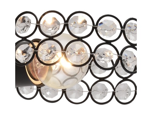 Настенный светильник Escada 679/1A E27*60W Black/Wood