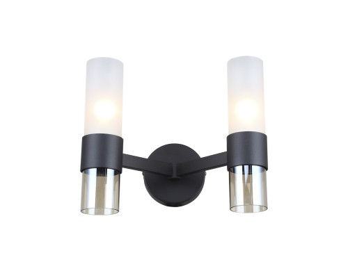 Настенный светильник Escada 1122/2A E14*40W Black