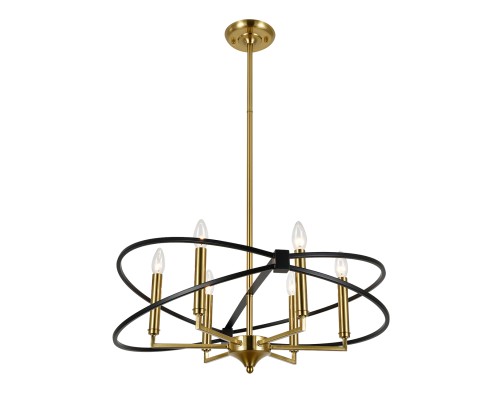 Светильник на штанге 10020/6R Black