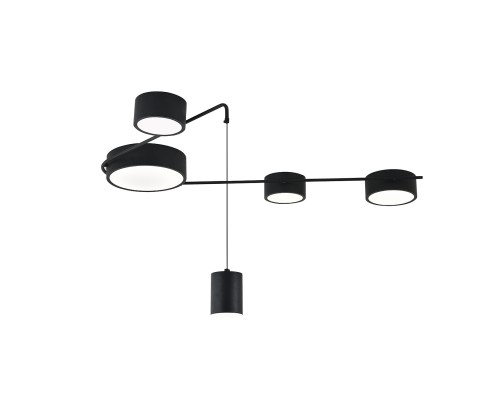 Потолочный светильник 14028/5С Black