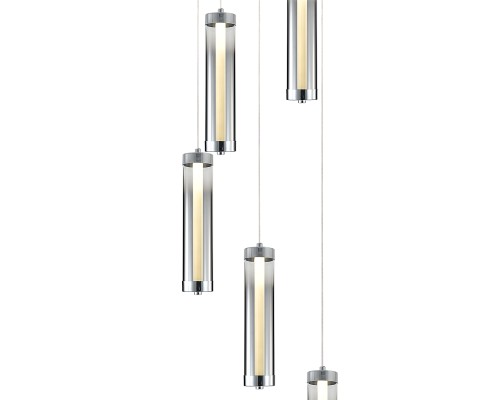 Подвесной светильник 11061/5P Chrome