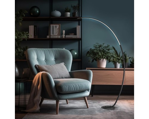 Напольный светильник Escada 10281/T LED*12W Black