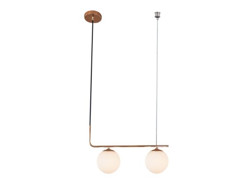 Подвесной светильник Escada 1163/2S E27*5W Black/Gold