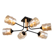 Потолочный светильник Escada 699/6P E27*60W Black