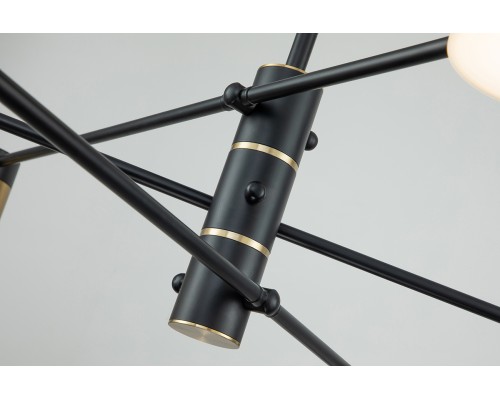 Потолочный светильник Escada 10246/6 LED*56W Black/Gold