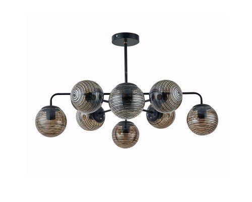 Светильник на штанге Escada 646/8P E27*60W Black