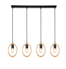 Подвесной светильник Escada 10196/4 E27*40W Black