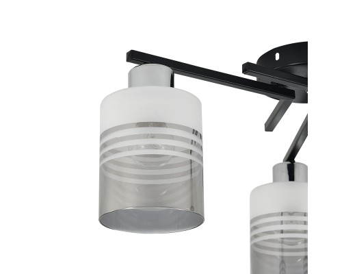 Потолочный светильник Escada 1132/3P E27*60W Black/Chrome