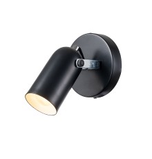 Настенный светильник Escada 696/1A E14*40W Black/Chrome