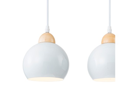 Подвесной светильник Escada 10178/3S E27*40W White/Wood