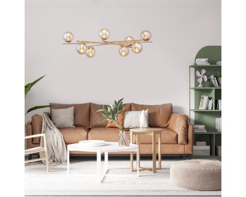 Подвесной светильник Escada 1119/8S E14*40W Gold