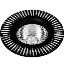 Точечный светильник VENETO GU5.3 001 BK/AL