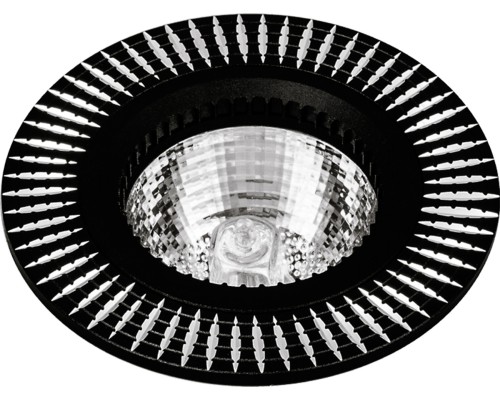 Точечный светильник VENETO GU5.3 001 BK/AL