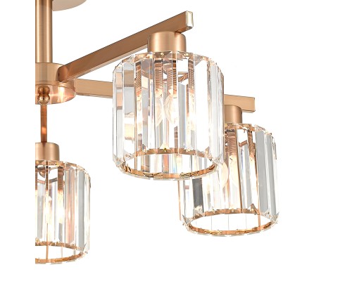 Потолочный светильник Escada 692/5P E27*60W Сopper