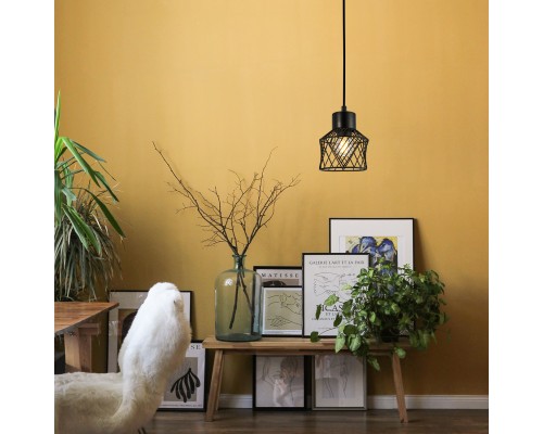 Подвесной светильник Escada 10174/1S E27*40W Black