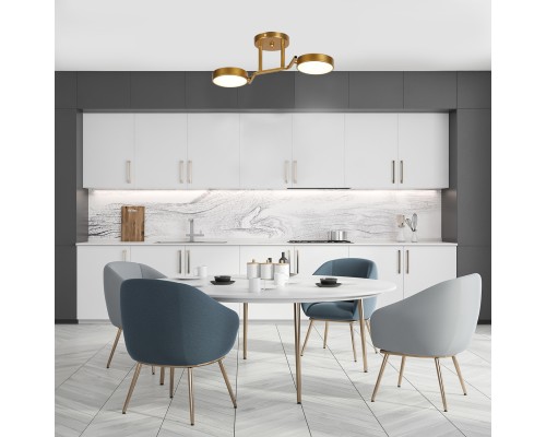 Потолочный светильник Escada 10273/2 LED*24W Champagne gold