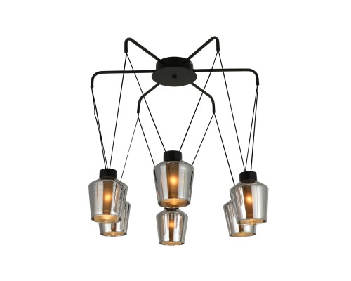 Подвесной светильник Escada 2140/6S E27*40W Black