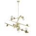 Подвесной светильник 11033/5P Gold