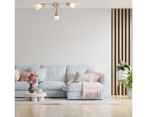 Потолочный светильник Escada 1100/3P Е14*40W Gold
