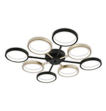 Потолочный светильник Escada 10262/8 LED*50W Black/Gold