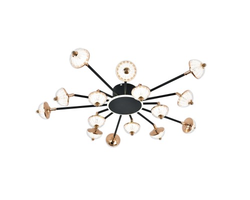 Потолочный светильник Escada 630/A LED*110W Black/Gold