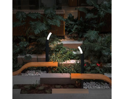 Напольный светильник Escada 30002G/02 LED*11W IP54 Black