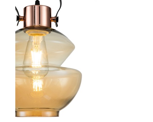 Подвесной светильник 11022/B/1P Black