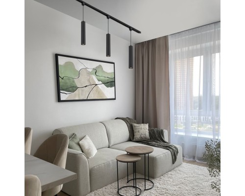 Трек Escada 20001TRP/01 GU10 черный матовый