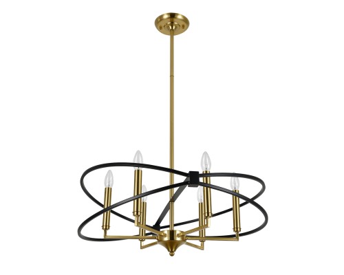 Светильник на штанге 10020/6R Black