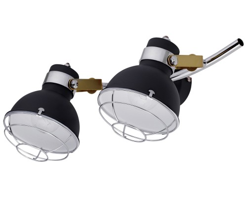 Настенный светильник Escada 1135/2A E14*40W Black/Chrome