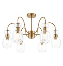 Светильник на штанге Escada 1141/6PL E14*60W Antigue copper/Clear