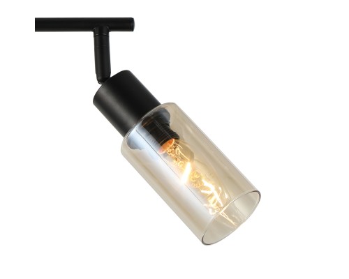 Настенно-потолочный свет Escada 10172/2A E14*40W Black/Amber