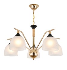 Подвесной светильник Escada 2123/5P E27*40W Gold/Black