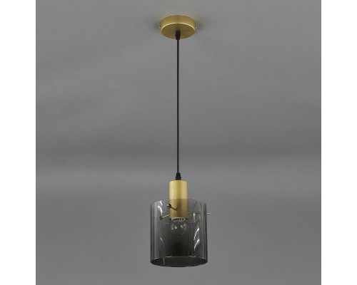 Подвесной светильник Escada 1104/1S E27*40W Gold/Black