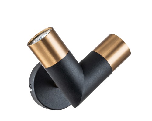 Настенный светильник 11036/2W Black