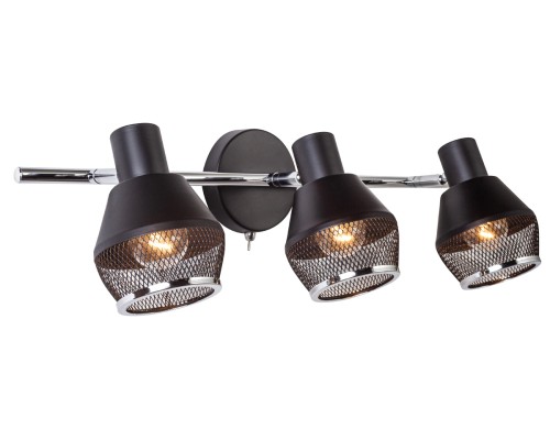 Спот Escada 1116/3A E14*40W Black/Chrome