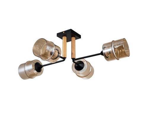 Потолочный светильник Escada 699/4P E27*60W Black