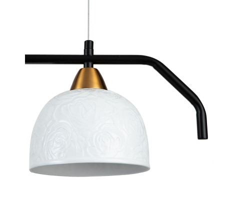 Подвесной светильник 10005/3PL Black