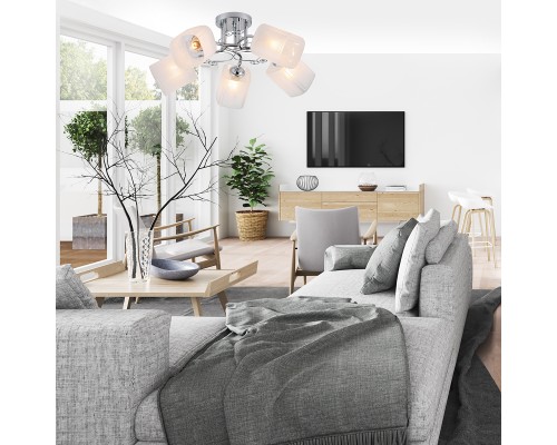 Потолочный светильник Escada 1105/5PL E27*40W Chrome