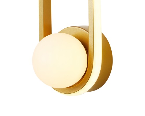 Настенный светильник Escada 10207/S LED*13W Gold