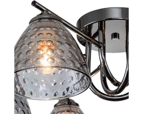 Потолочный светильник Escada 659/6PL E27*60W Black