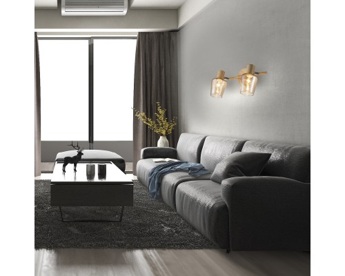 Настенно-потолочный свет Escada 691/2A E14*40W Wood