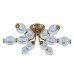 Потолочный светильник 100012/6C LED*60W Brass